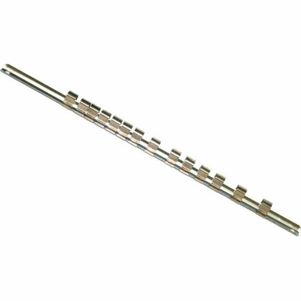 Kolejnice pro hlavice 1/4" 14 klipů "lišta na ořechy" - J...