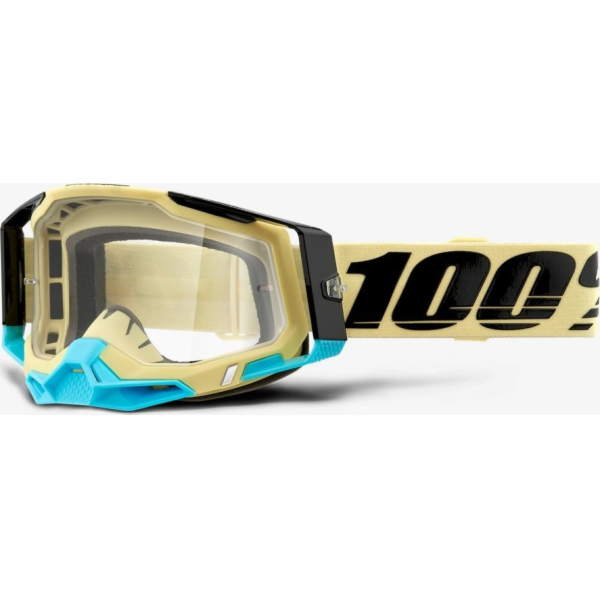 100% Gogle 100% RACECRAFT 2 AIRBLAST (Szyba Przezroczysta...