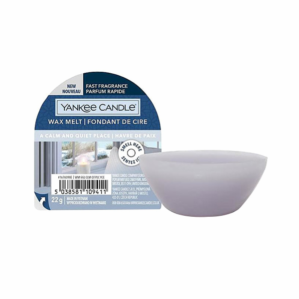 Vonný vosk Yankee Candle, Klidné a tiché místo, 22 g