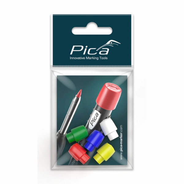 Pica Accessory Set Coloured Caps for Pica-Dry