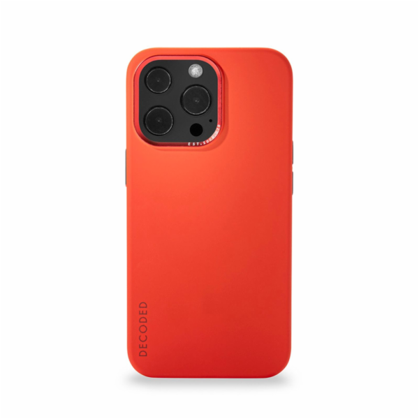 Decoded Silicone Backcover iPhone 13 Pro Max Brick Red