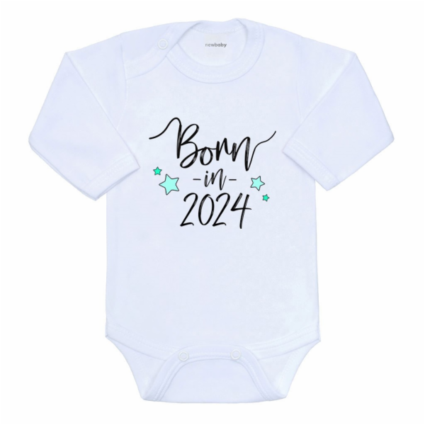 Body s potiskem New Baby Born in 2024 Vel.56 (0-3m)