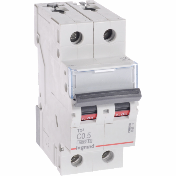 Legrand Jistič 2P C 0,5A 6kA AC S302 TX3 (403519)