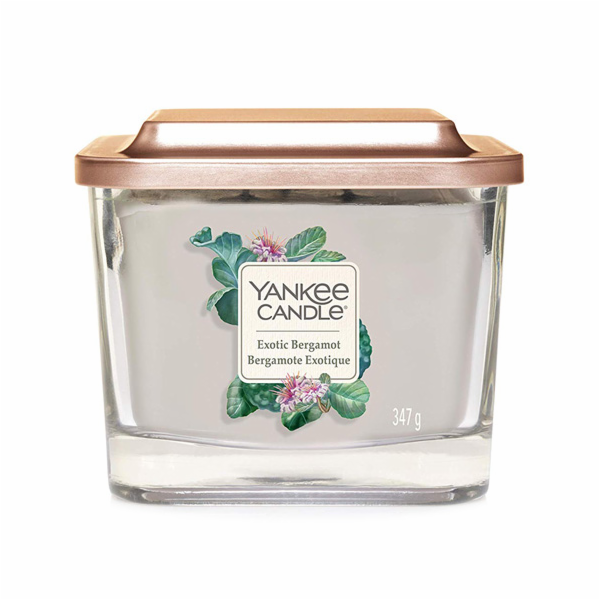 Svíčka ve skleněné váze Yankee Candle, Exotický bergamot,...