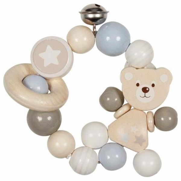 Teddy Bear Goki Teether Rattle
