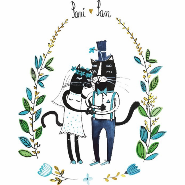 HENRY Pass B6 Wedding Black Cats