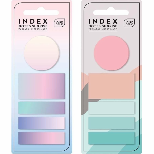 Interprint Sunrise indexovací záložky 125 ks, mix