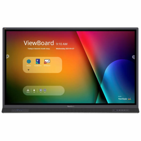ViewSonic Flat Touch Display IFP6552-1B/ 65"/ UHD / 16/7 ...