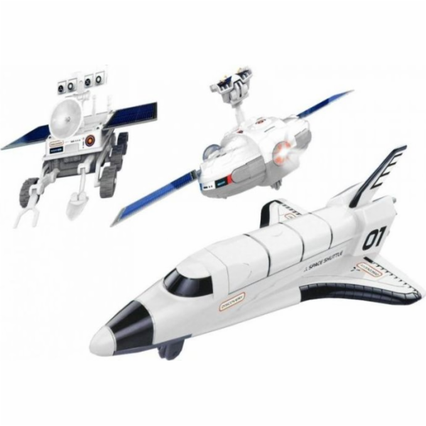 LEANToys Creative Space Solar Kit 3v1 DIY Rover