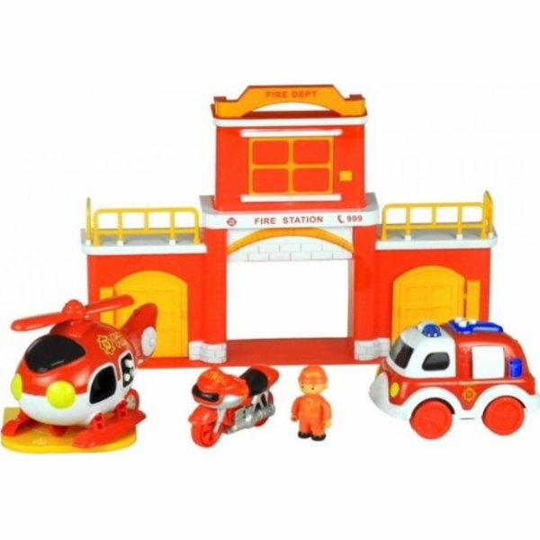 Sada požární stanice LEANToys se zvukem (1952)