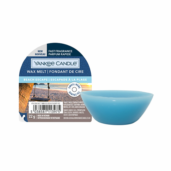 Vonný vosk Yankee Candle, Únik na pláž, 22 g