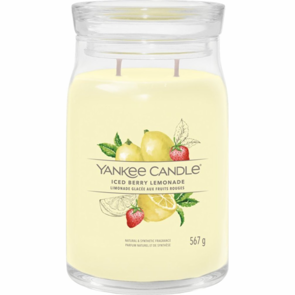 Svíčka ve skleněné dóze Yankee Candle, Ledová limonáda, 5...