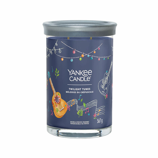 Svíčka ve skleněném válci Yankee Candle, Za soumraku, 567 g