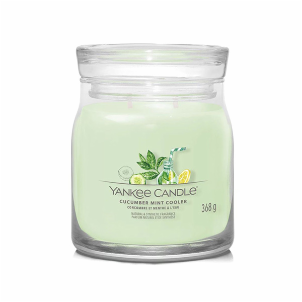 Svíčka ve skleněné dóze Yankee Candle, Okurková limonáda ...