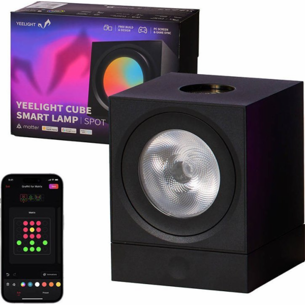 Yeelight CUBE Smart Lamp -  Light Gaming Cube Spot - Root...