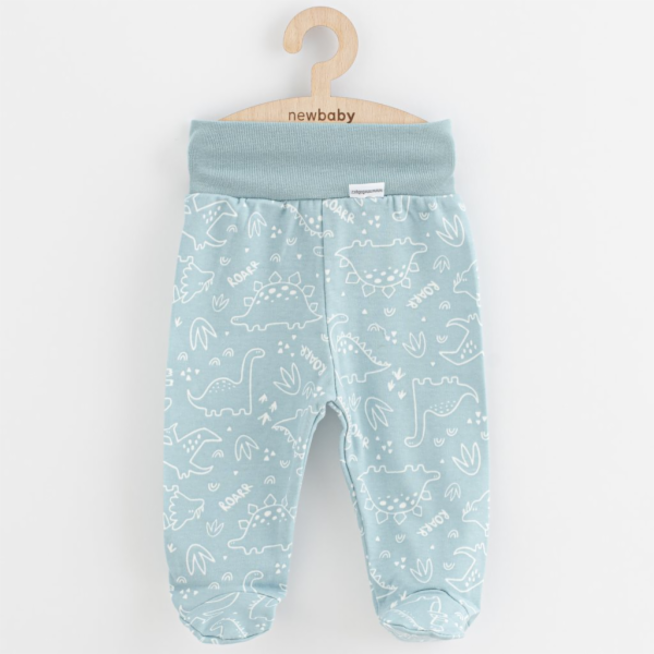 Kojenecké polodupačky New Baby Classic II dino mátové Vel.50