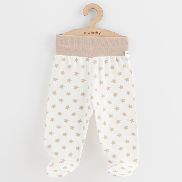Kojenecké polodupačky New Baby Classic II hvězdy béžové V...