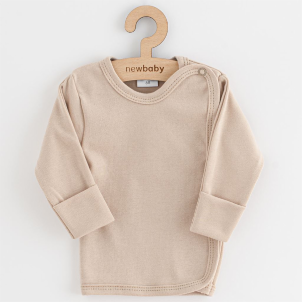 Kojenecká košilka New Baby Classic II světle béžová Vel.50