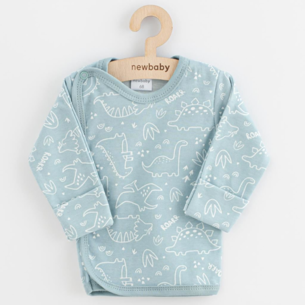 Kojenecká košilka New Baby Classic II dino mátový Vel.68 ...