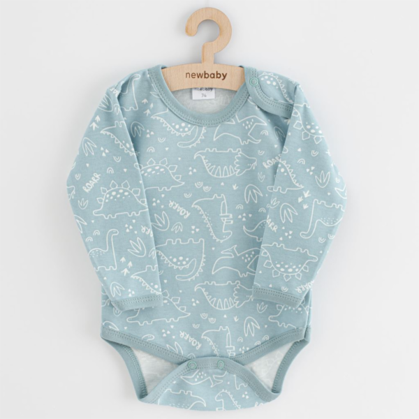 Kojenecké body New Baby Classic II dino mátový Vel.74 (6-9m)