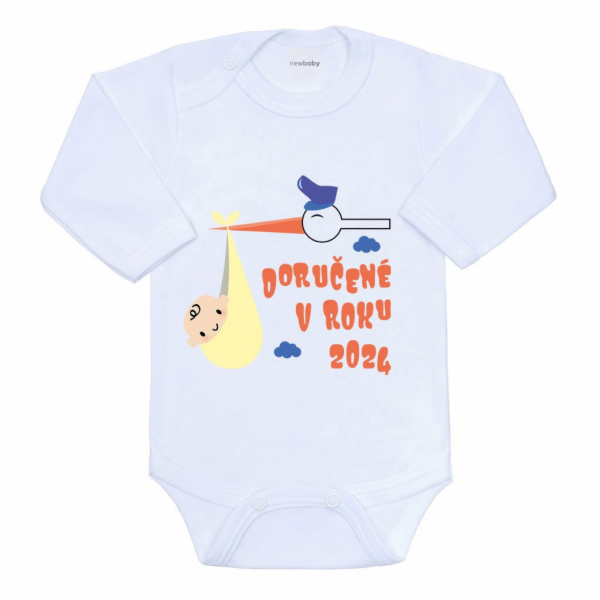 Body s potiskem New Baby Doručené v roku 2024 Vel.80 (9-12m)