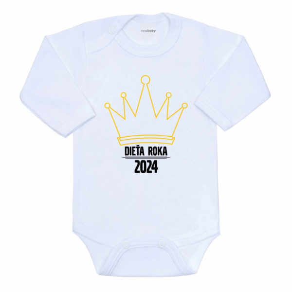 Body s potiskem New Baby Dieťa roka 2024 Vel.62 (3-6m)