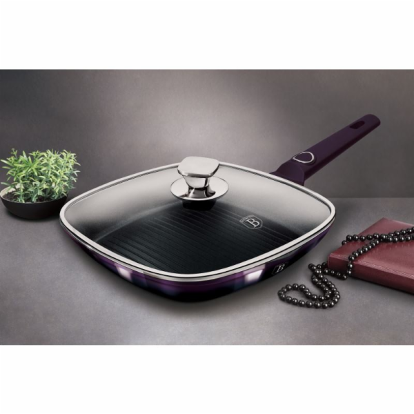 Pánev grilovací s titanovým povrchem 28 cm Purple Eclipse...