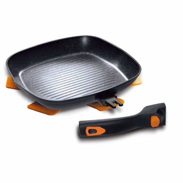 Pánev grilovací s odnímatelnou rukojetí 28 cm Granit Diam...