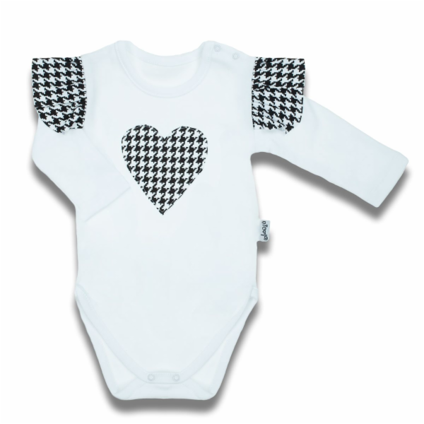 Kojenecké body s dlouhým rukávem Nicol Viki Vel.86 (12-18m)