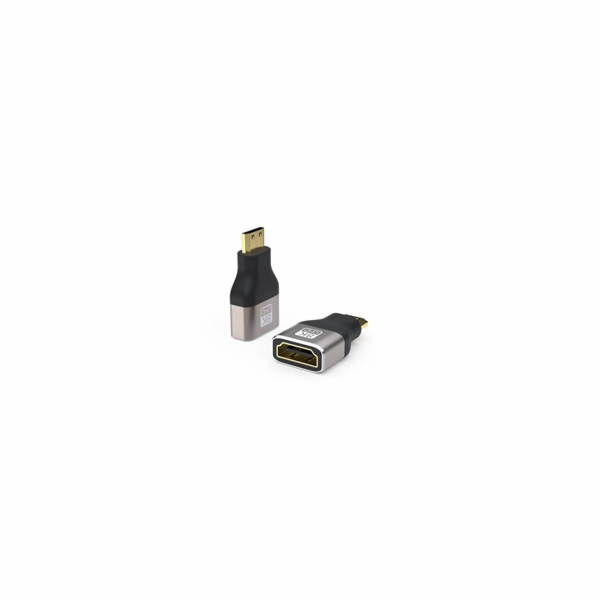 PREMIUMCORD Adapter 8K HDMI Typ A - mini HDMI Typ C, kovo...