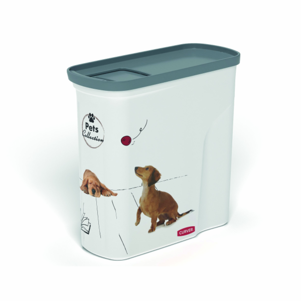 Zásobník Curver na krmivo 1,5 kg / 2 l Dogs