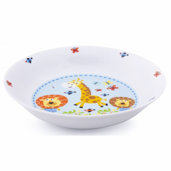 Talíř dětský hluboký 19 cm SAFARI porcelán