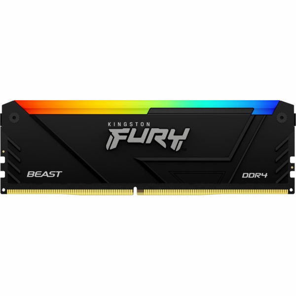 Kingston FURY Beast/DDR4/16GB/3200MHz/CL16/1x16GB/RGB/Black
