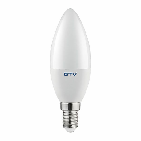 GTV LED žárovka E14 8W C37 SMD2835 4000K 160 stupňů 700lm...