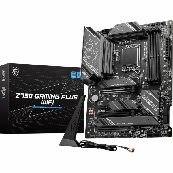 MSI MB Sc LGA1700 Z790 GAMING PLUS WIFI, Intel Z790, 4xDD...