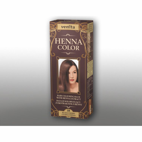 Venita Bylinné balzámy Henna Color 18 Black Cherry 75ml