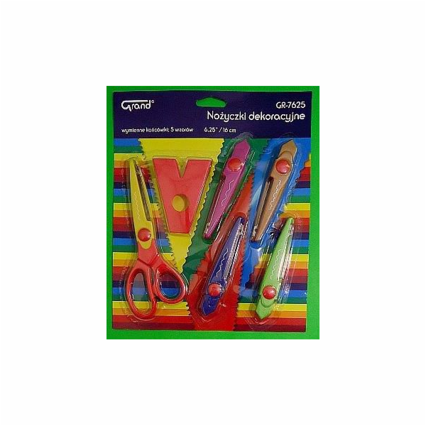 Velké nůžky GR-7625 16 cm dekorativní