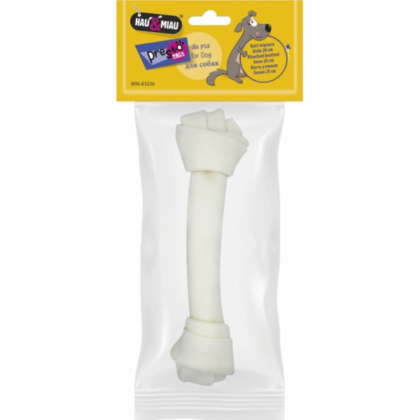 Hau&Miau KOST BONE, BÍLÁ, 20 cm, 1 ks/bal., 85 g/bal., 96...