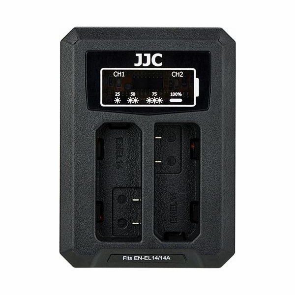 Nabíječka fotoaparátu JJC Dual Channel Dual USB Nabíječka...