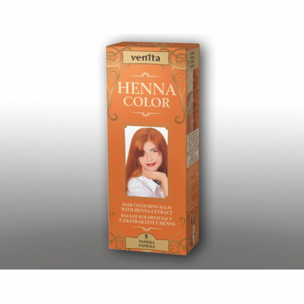Venita Bylinné balzámy Henna Color 5 Pepper 75ml