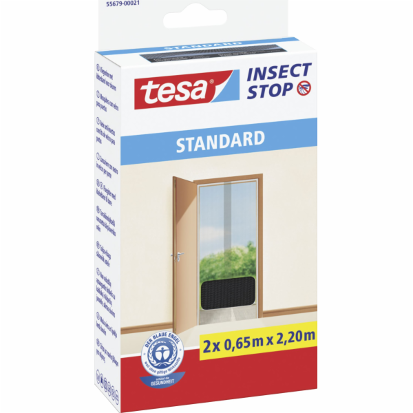Moskytiéra tesa Standard 1,2 x 2,2 m černá