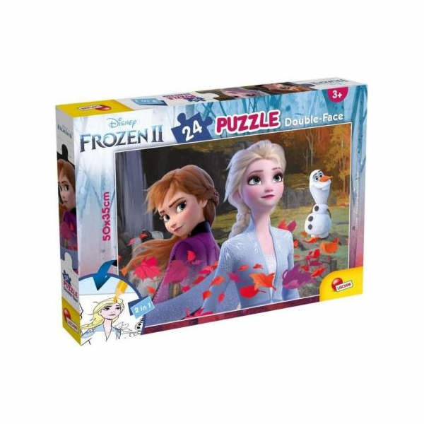 Lisciani oboustranné puzzle Plus 24 Frozen 2