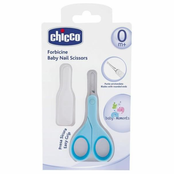 Chicco nůžky na pouzdro modré (GXP-562813)