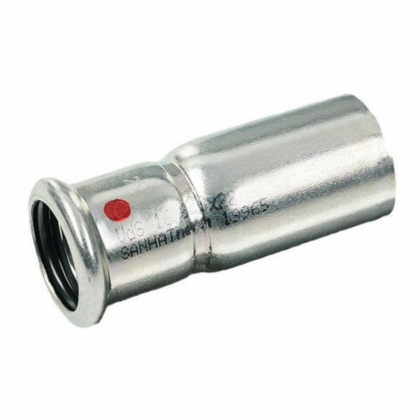 Redukční vsuvka ocelová Sanha jednovrstvá 22 x 18 mm