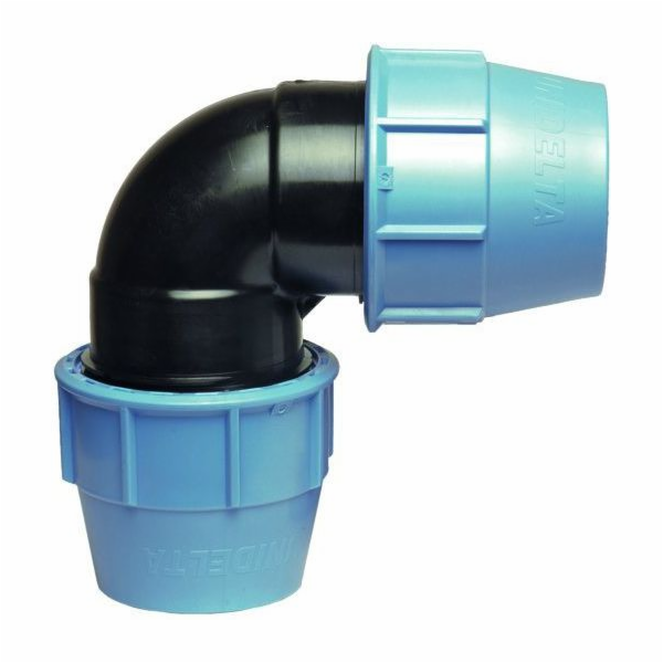 Unidelta PE koleno 40 x 40 mm (602040)