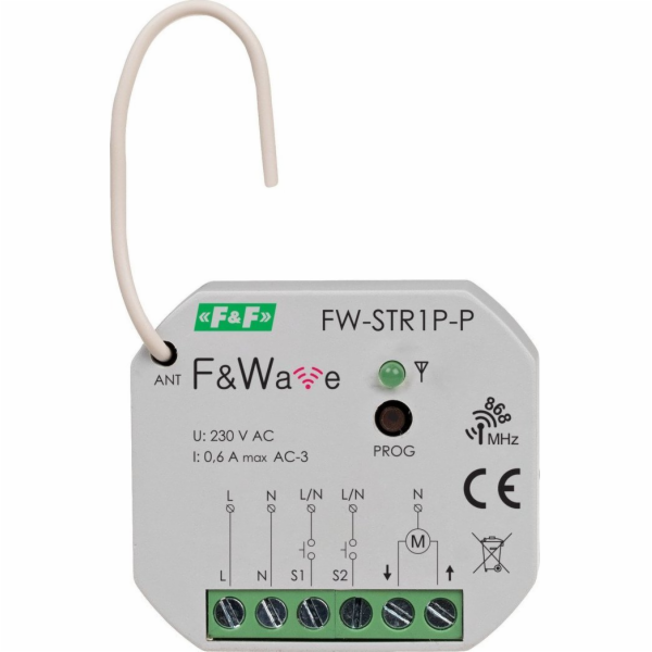 F&F F&F F&Wave FW-STR1P-P multifunkční rolety rádiový ovl...