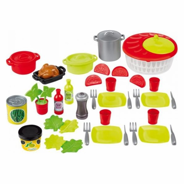 Ecoiffier sada hrnců na snídani + 43 doplňků