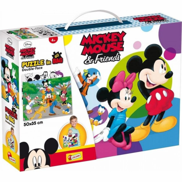 Lisciani Puzzle v kufru 60 Mickey