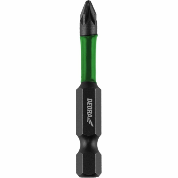 Nárazové šroubovací bity Dedra Pozidiv PZ2x50mm, 2 ks blistr