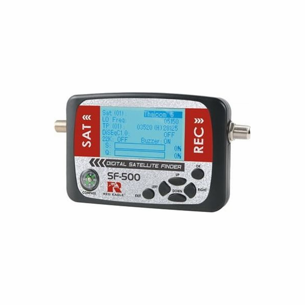 Red Eagle Digitální satelitní měřič signálu Red Eagle SF-500